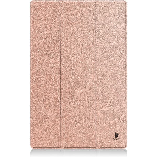 Bizon Tab Croc -kotelo Galaxy Tab S8 Ultralle, ruusukulta