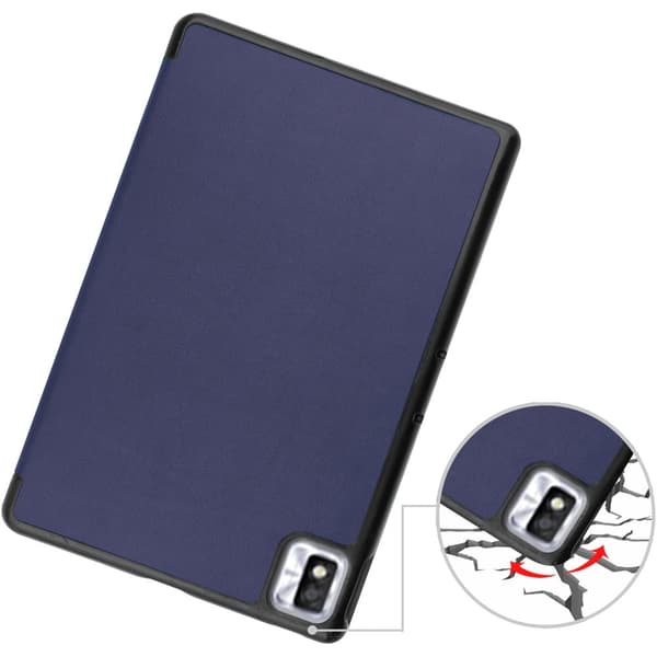 Bizon Case Tab Croc TCL Tab 10s 9080G (2021) -tabletille, tummansininen