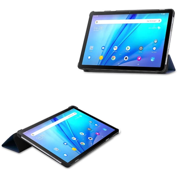 Bizon Case Tab Croc TCL Tab 10s 9080G (2021) -tabletille, tummansininen