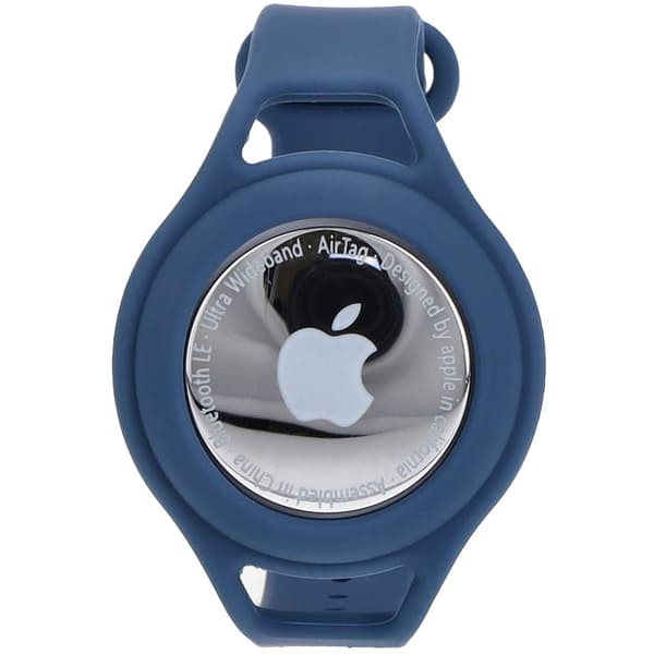 Bizon Case Locator Child Apple AirTag -kotelolle, sininen