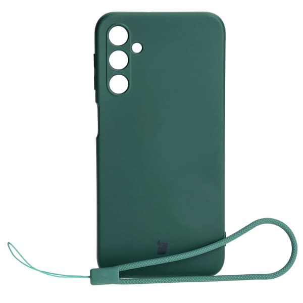 Bizon Silikonskal för Galaxy A24 4G, Mörkgrön