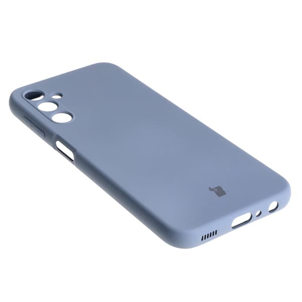 Bizon Silikone Etui til Galaxy A24 4G, Grå