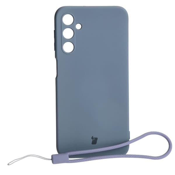 Bizon Silikone Etui til Galaxy A24 4G, Grå