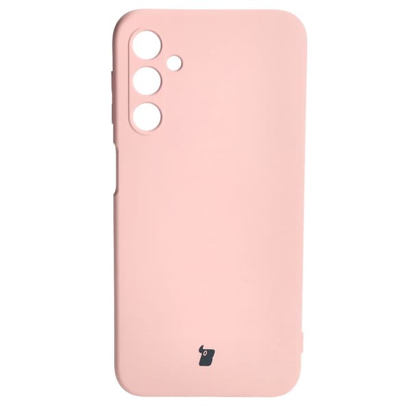 Bizon silikonikuori Galaxy A24:lle, vaaleanpunainen