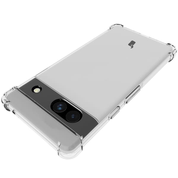 Bizon Case Salpa Flexibelt Skal för Google Pixel 7A, Transparent