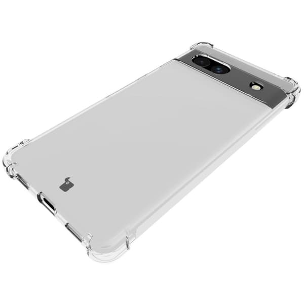 Bizon Case Salpa Flexibelt Skal för Google Pixel 7A, Transparent