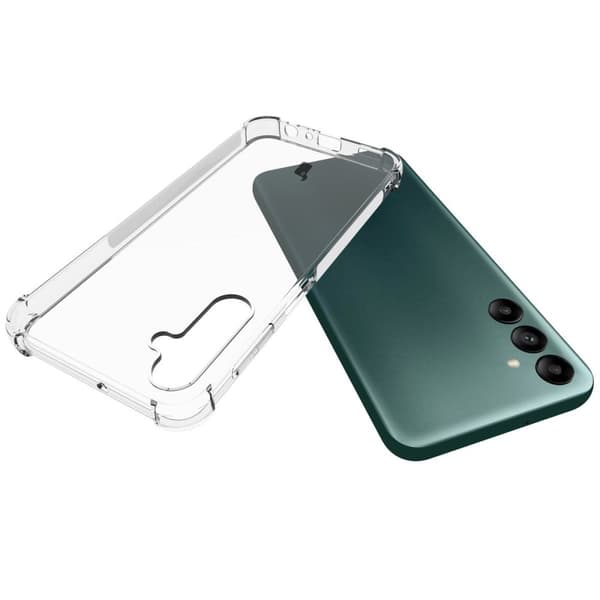 Bizon Case Salpa fleksibelt cover til Galaxy A24 4G, gennemsigtigt