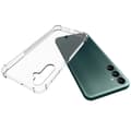 Miniatyrbillede 4 af 6: Bizon Case Salpa fleksibelt cover til Galaxy A24 4G, gennemsigtigt