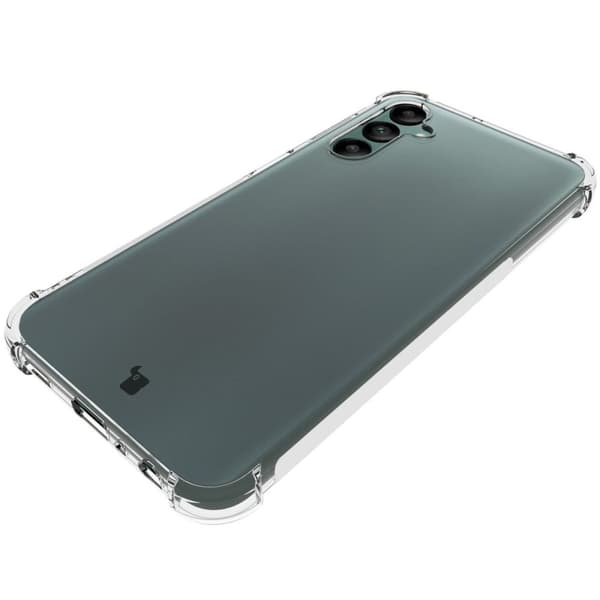 Bizon Case Salpa fleksibelt cover til Galaxy A24 4G, gennemsigtigt