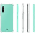 Pikkukuva 3 / 6: Bizon Case Salpa Joustava Suojakuori Sony Xperia 10 V:lle, Läpinäkyvä