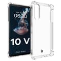 Pikkukuva 1 / 6: Bizon Case Salpa Joustava Suojakuori Sony Xperia 10 V:lle, Läpinäkyvä