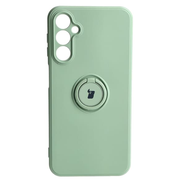 Bizon Cover Silikone Ring Sq til Galaxy A24, lysegrøn