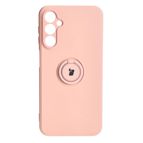 Bizon-kotelo silikonirannekoru Galaxy A24:lle, vaaleanpunainen