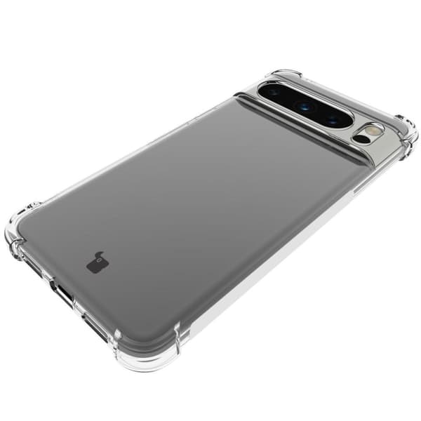 Bizon Case Salpa Fleksibelt Etui til Google Pixel 8 Pro, Gennemsigtig