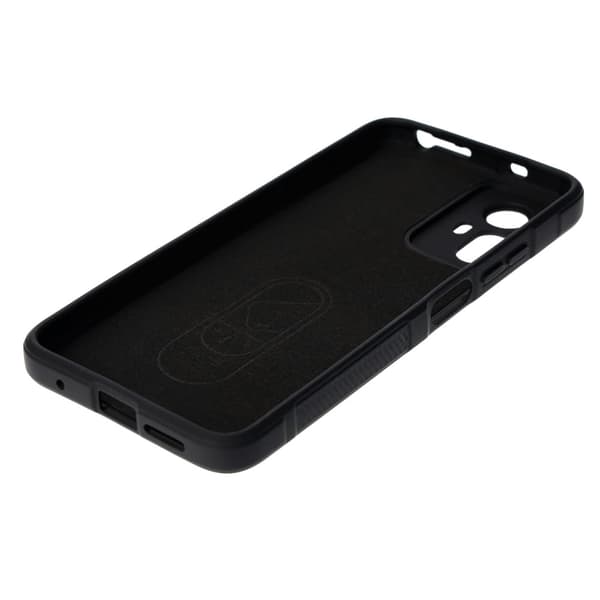 Bizon Case Tur panssaroitu suojakuori Xiaomi Redmi Note 12S:lle, musta