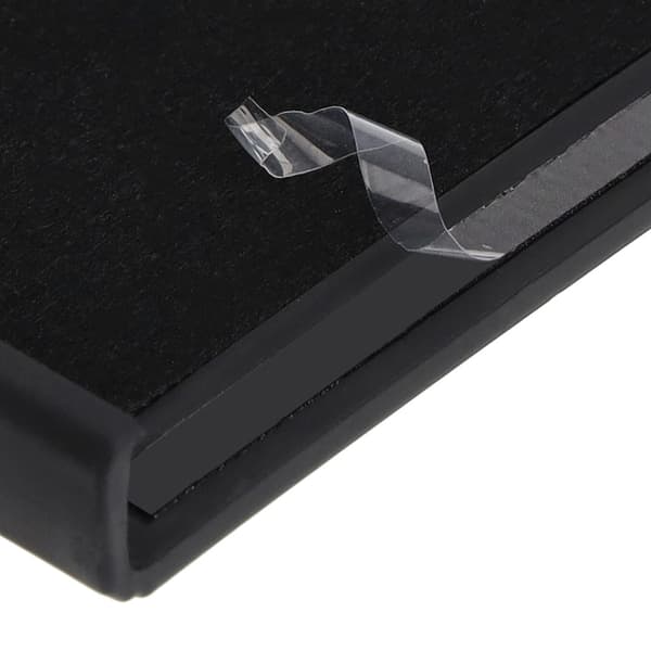 Bizon-cover silikone Ring Sq til Galaxy Z Flip5, sort