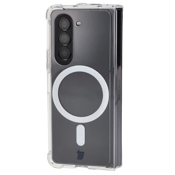 Bizon-cover Pure Magnetic til Galaxy Z Fold5, gennemsigtig