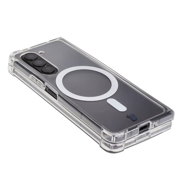 Bizon-cover Pure Magnetic til Galaxy Z Fold5, gennemsigtig