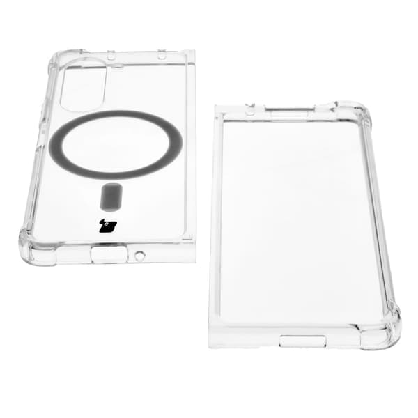 Bizon-cover Pure Magnetic til Galaxy Z Fold5, gennemsigtig