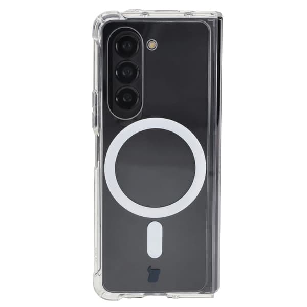 Bizon-cover Pure Magnetic til Galaxy Z Fold5, gennemsigtig