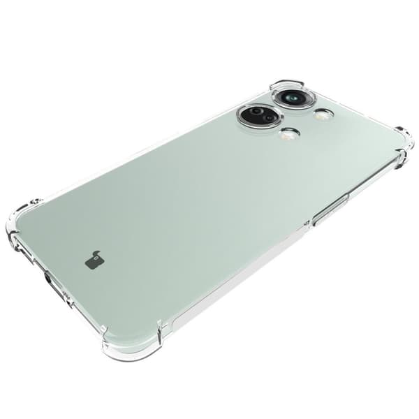 Bizon Case Salpa Flexibelt Skal för OnePlus Nord 3, Transparent