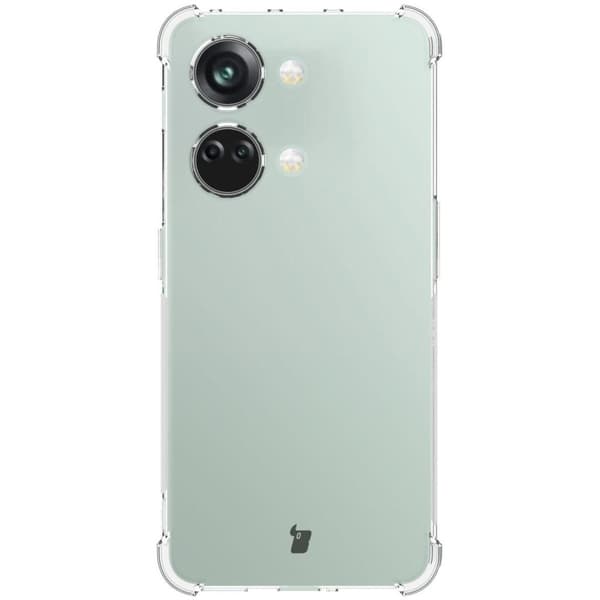 Bizon Case Salpa Flexibelt Skal för OnePlus Nord 3, Transparent