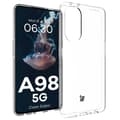 Pikkukuva 1 / 6: Bizon Case Salpa Joustava Suojakuori Oppo A98 5G:lle, Läpinäkyvä