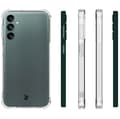 Miniatyrbillede 4 af 7: Etui + 2x glas + linse Bizon-etui klar pakke til Galaxy A24, gennemsigtig