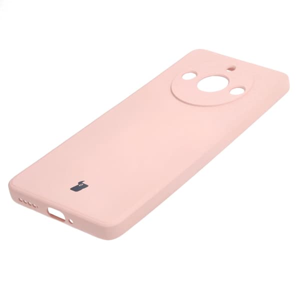 Bizon Silicone Sq -kotelo Realme 11 Pro / 11 Pro+:lle, vaaleanpunainen