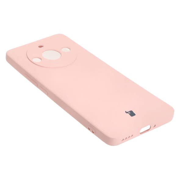 Bizon Silicone Sq -kotelo Realme 11 Pro / 11 Pro+:lle, vaaleanpunainen