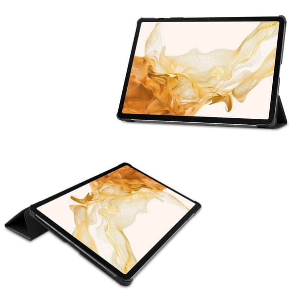 Bizon-skal Tab Croc för Galaxy Tab S10 Plus/S9 Plus, svart