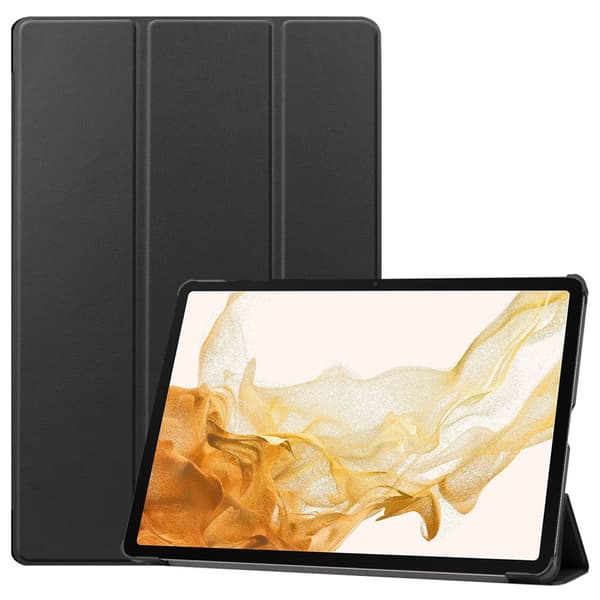 Bizon-skal Tab Croc för Galaxy Tab S10 Plus/S9 Plus, svart
