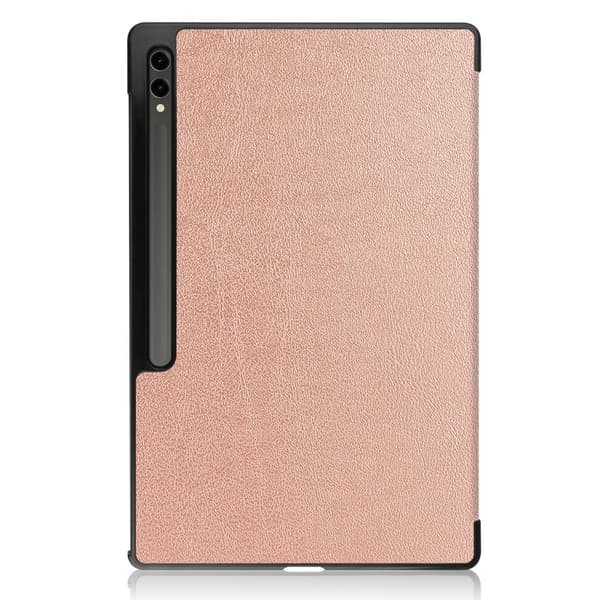 Bizon Tab Croc -kotelo Galaxy Tab S10 Ultralle / S9 Ultralle, ruusukulta