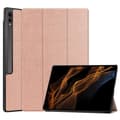 Pikkukuva 1 / 6: Bizon Tab Croc -kotelo Galaxy Tab S10 Ultralle / S9 Ultralle, ruusukulta