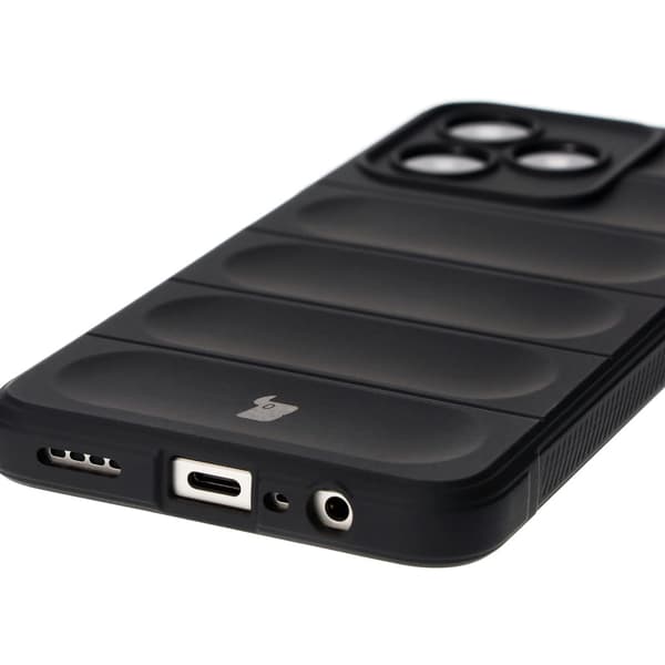 Bizon Cover Tur til Realme C53 / C51 / Note 50, sort