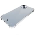 Miniatyrbillede 6 af 6: Bizon Case Salpa fleksibelt cover til iPhone 15 Plus, gennemsigtigt