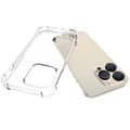 Miniatyrbillede 4 af 6: Bizon Case Salpa fleksibelt cover til iPhone 15 Pro, gennemsigtigt
