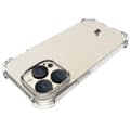 Miniatyrbillede 5 af 6: Bizon Case Salpa fleksibelt cover til iPhone 15 Pro, gennemsigtigt
