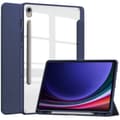 Pikkukuva 1 / 7: Bizon-kotelo, kirkas mattapintainen, Galaxy Tab S9:lle, tummansininen