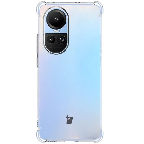 Bizon Case Salpa Flexibelt Skal för Oppo Reno10, Transparent