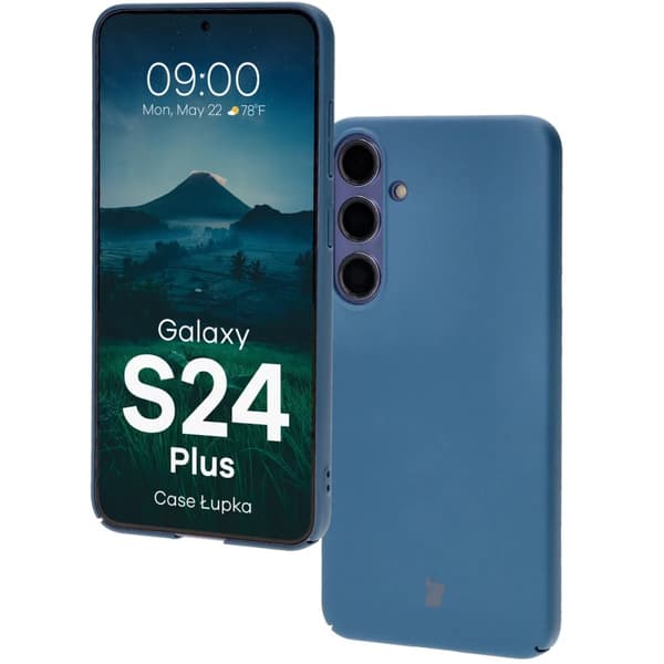 Bizon-skal Slate för Galaxy S24 Plus, blå