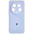 Pikkukuva 2 / 5: Bizon Case Silicone Magnetic Sq -suojakuori Xiaomi 14 Ultralle, vaaleanvioletti