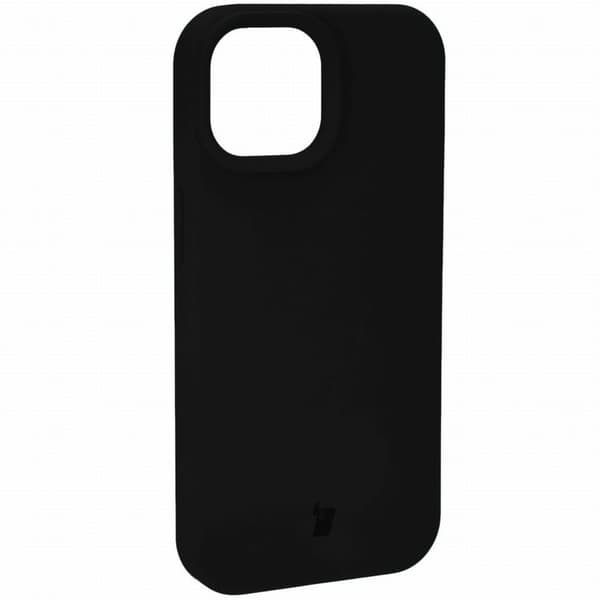 Bizon pehmeä suojakuori iPhone 15:lle, musta