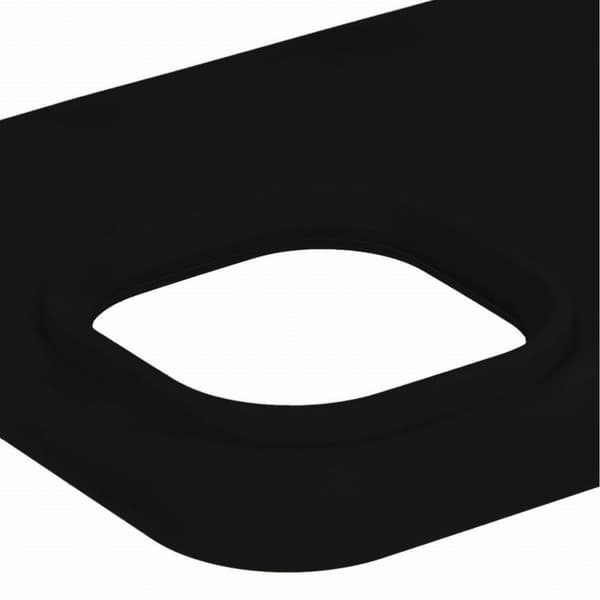 Bizon pehmeä suojakuori iPhone 15:lle, musta