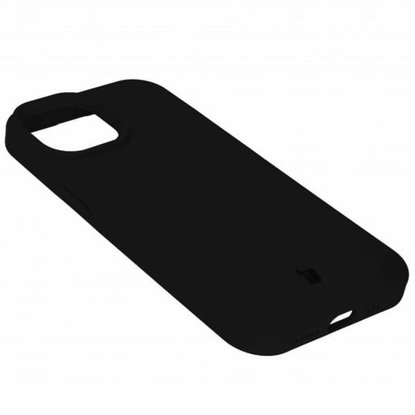 Bizon pehmeä suojakuori iPhone 15:lle, musta