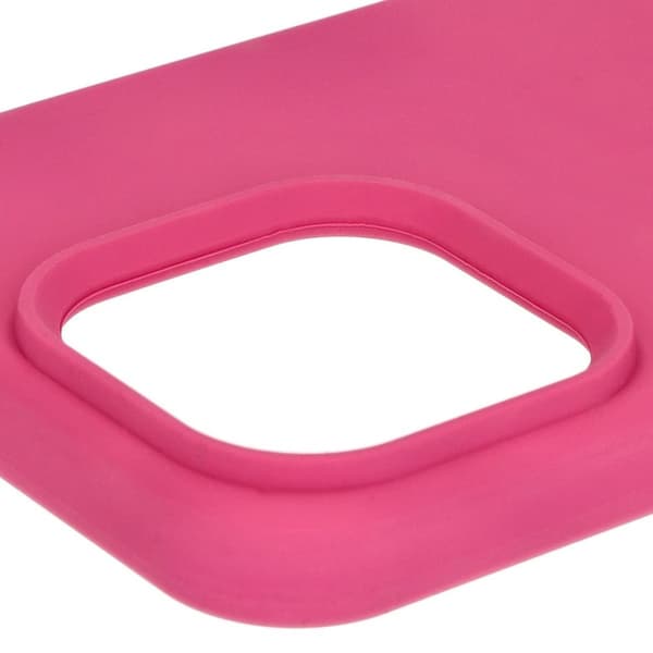 Bizon blødt cover til iPhone 15 Pro Max, fuchsia