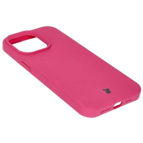 Bizon blødt cover til iPhone 15 Pro Max, fuchsia