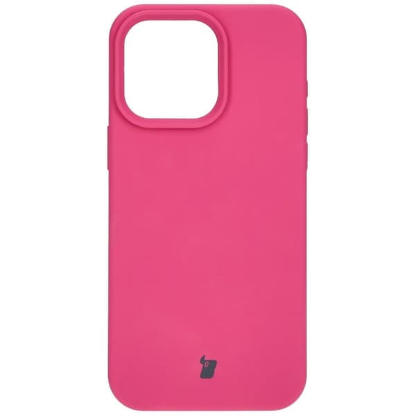 Bizon blødt cover til iPhone 15 Pro Max, fuchsia
