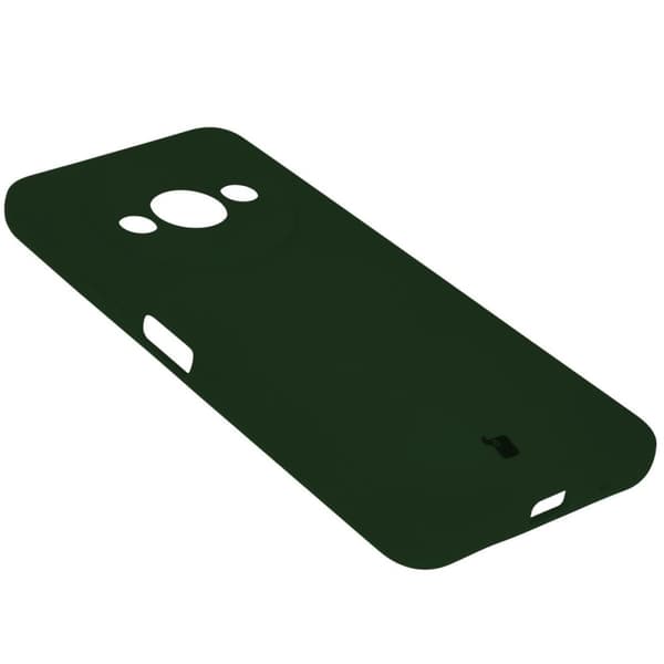 Bizon pehmeä suojakuori Xiaomi Redmi A3 4G:lle, tummanvihreä