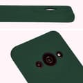 Pikkukuva 10 / 11: Bizon pehmeä suojakuori Xiaomi Redmi A3 4G:lle, tummanvihreä